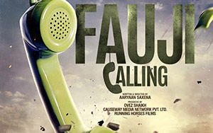 First Look poster of Hindi drama, Fauji Calling starring Sharman Joshi & Bidita Bag